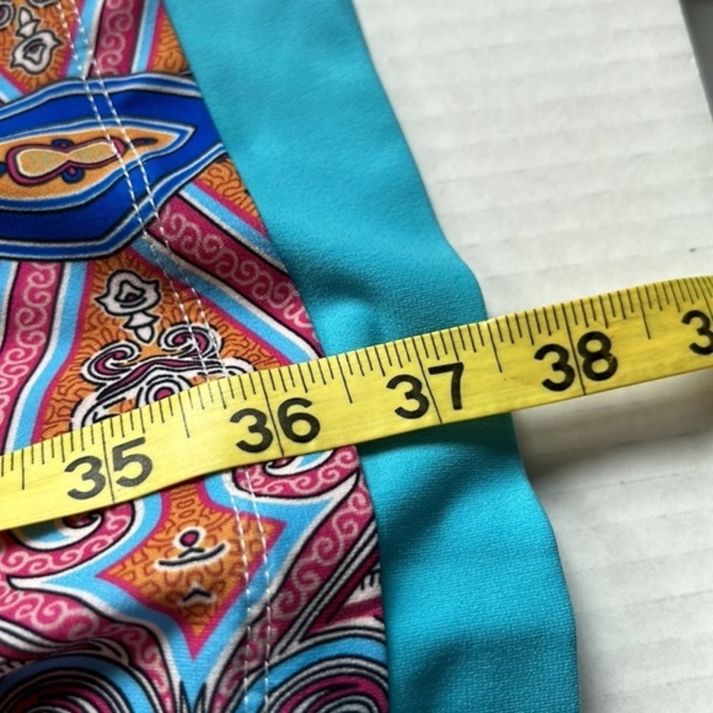 Birdeesport Australia floral / Paisley sheath Dress LARGE - Picture 14 of 16